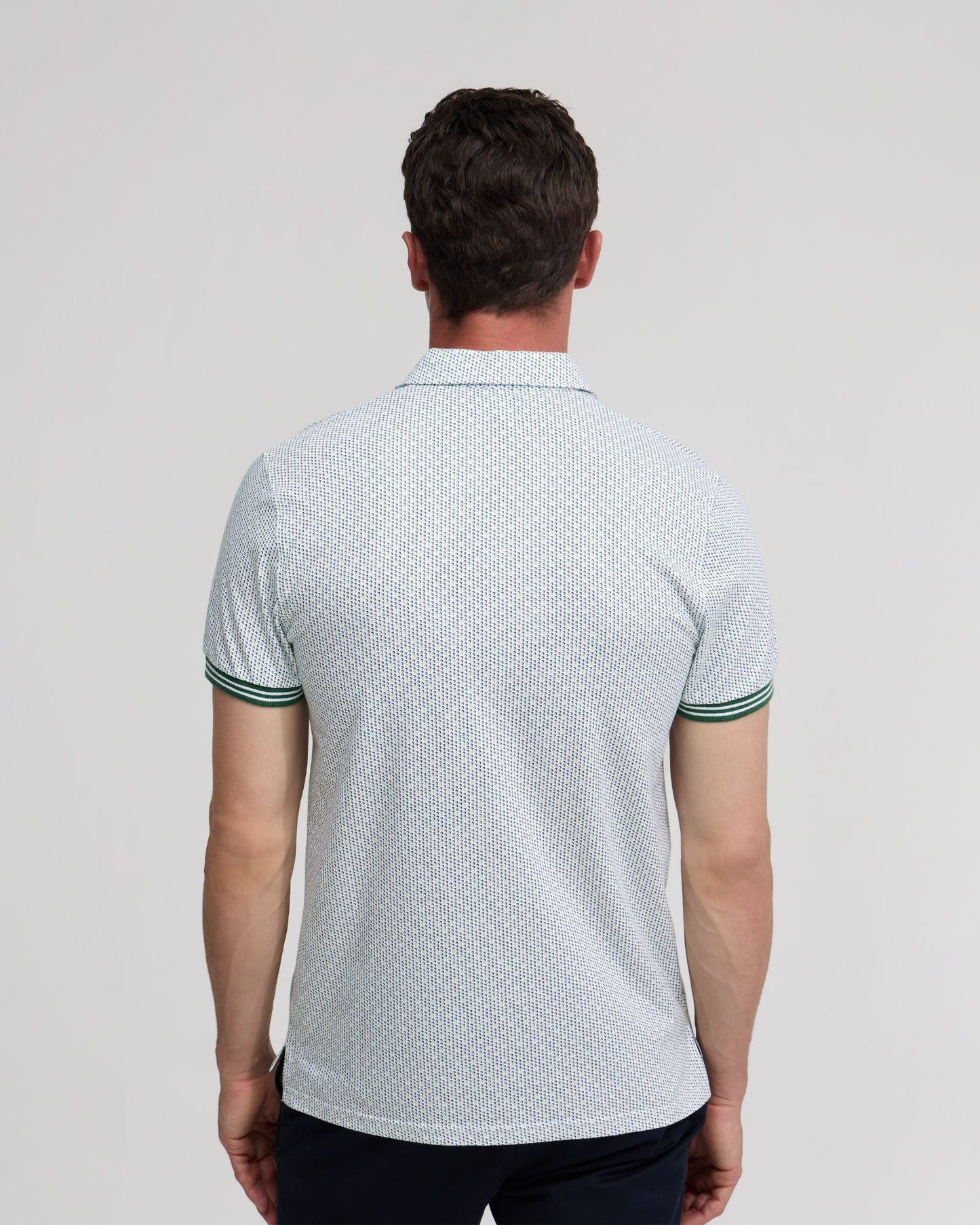 Milo Cotton Jersey Printed Polo