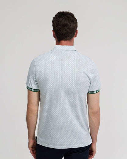 Milo Cotton Jersey Printed Polo