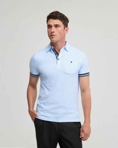 Milo Cotton Jersey Printed Polo