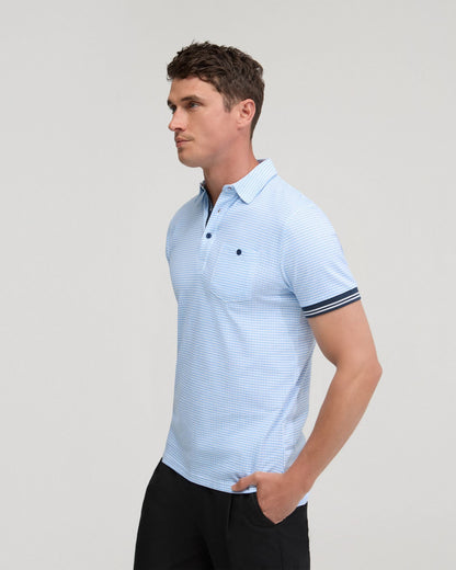 Milo Cotton Jersey Printed Polo