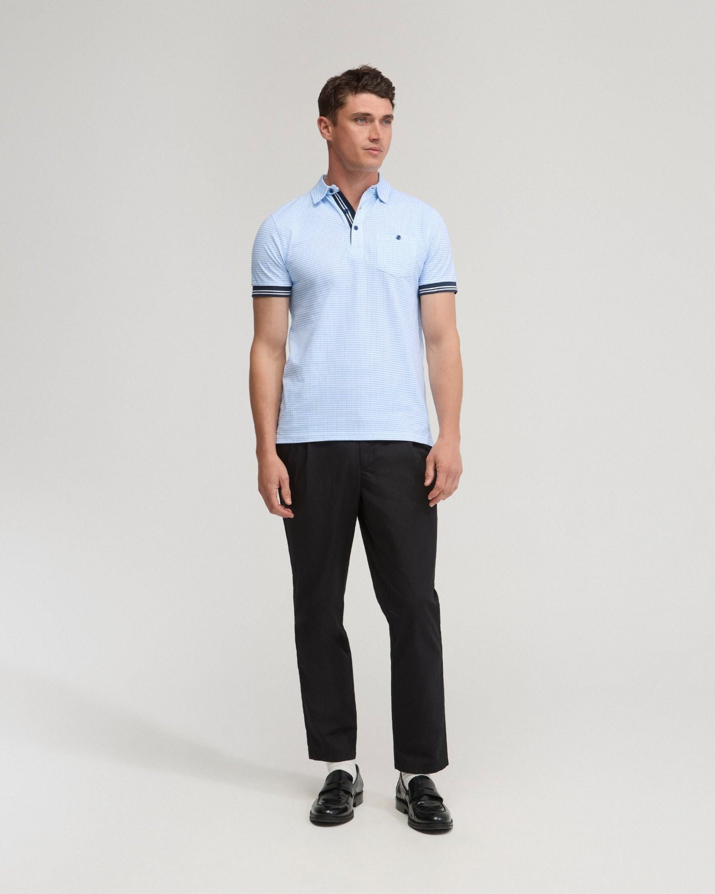 Milo Cotton Jersey Printed Polo