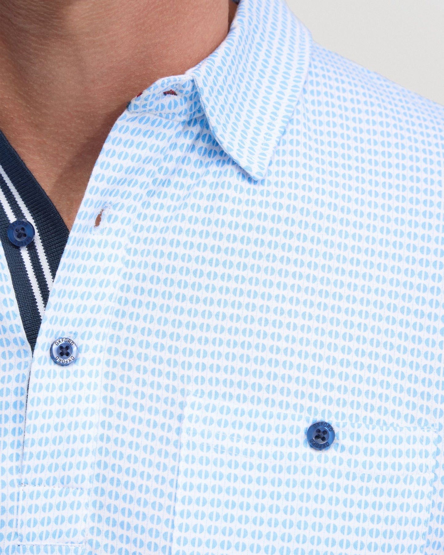 Milo Cotton Jersey Printed Polo