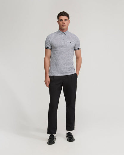 Milo Cotton Jersey Printed Polo