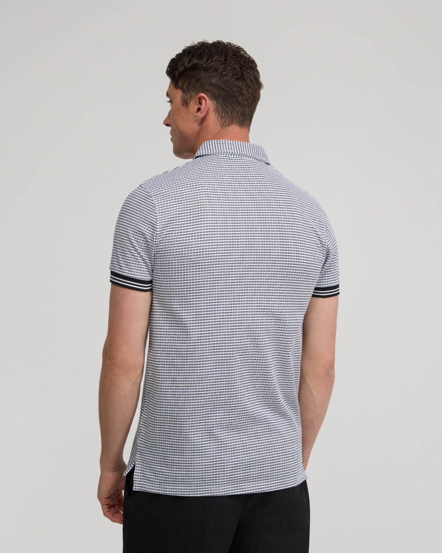 Milo Cotton Jersey Printed Polo