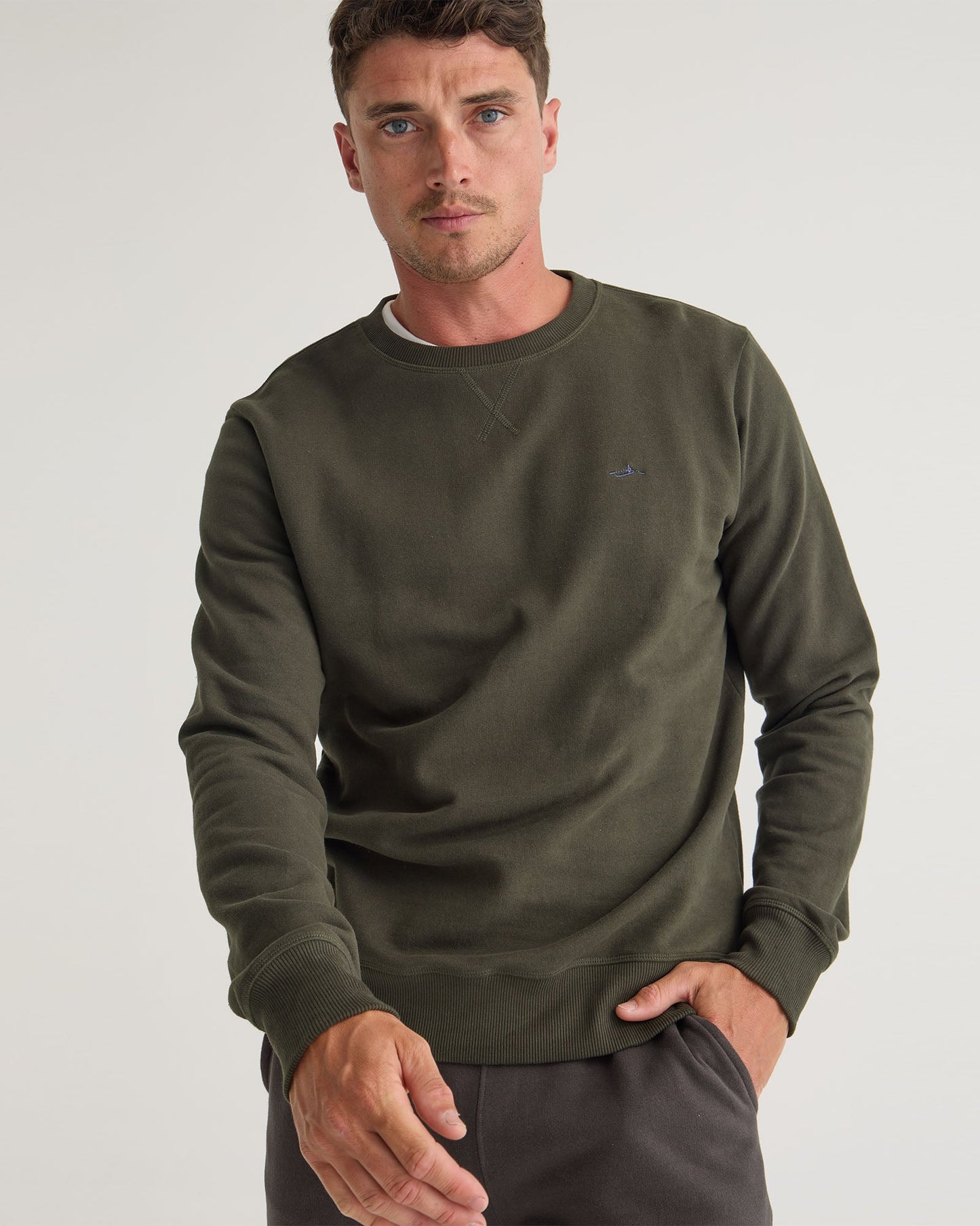 Leo Organic Cotton Sweater Shirt