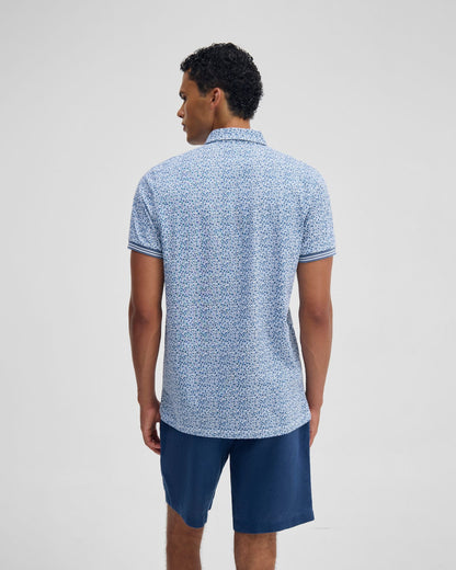 Milo Printed Jersey Polo