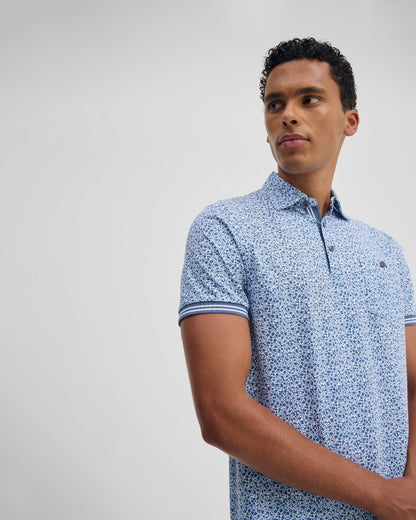 Milo Printed Jersey Polo