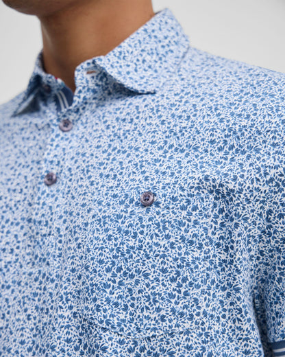 Milo Printed Jersey Polo