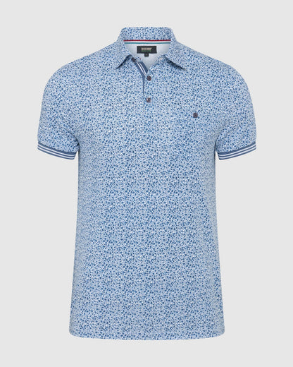 Milo Printed Jersey Polo