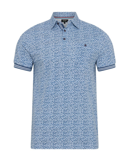 Milo Printed Jersey Polo With Pocket
