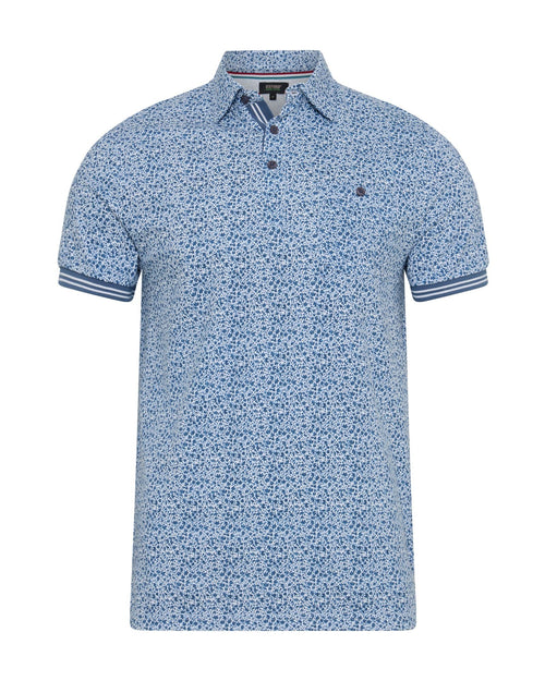 Milo Printed Jersey Polo With Pocket