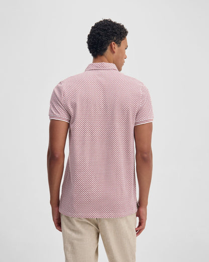 Milo Print Jersey Polo With Pocket