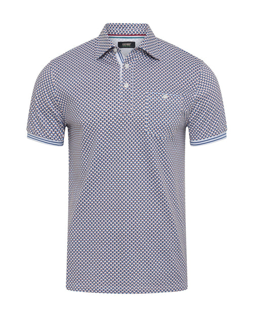 Milo Print Jersey Polo With Pocket