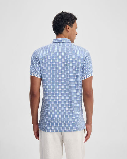 Milo Print Jersey Polo With Pocket