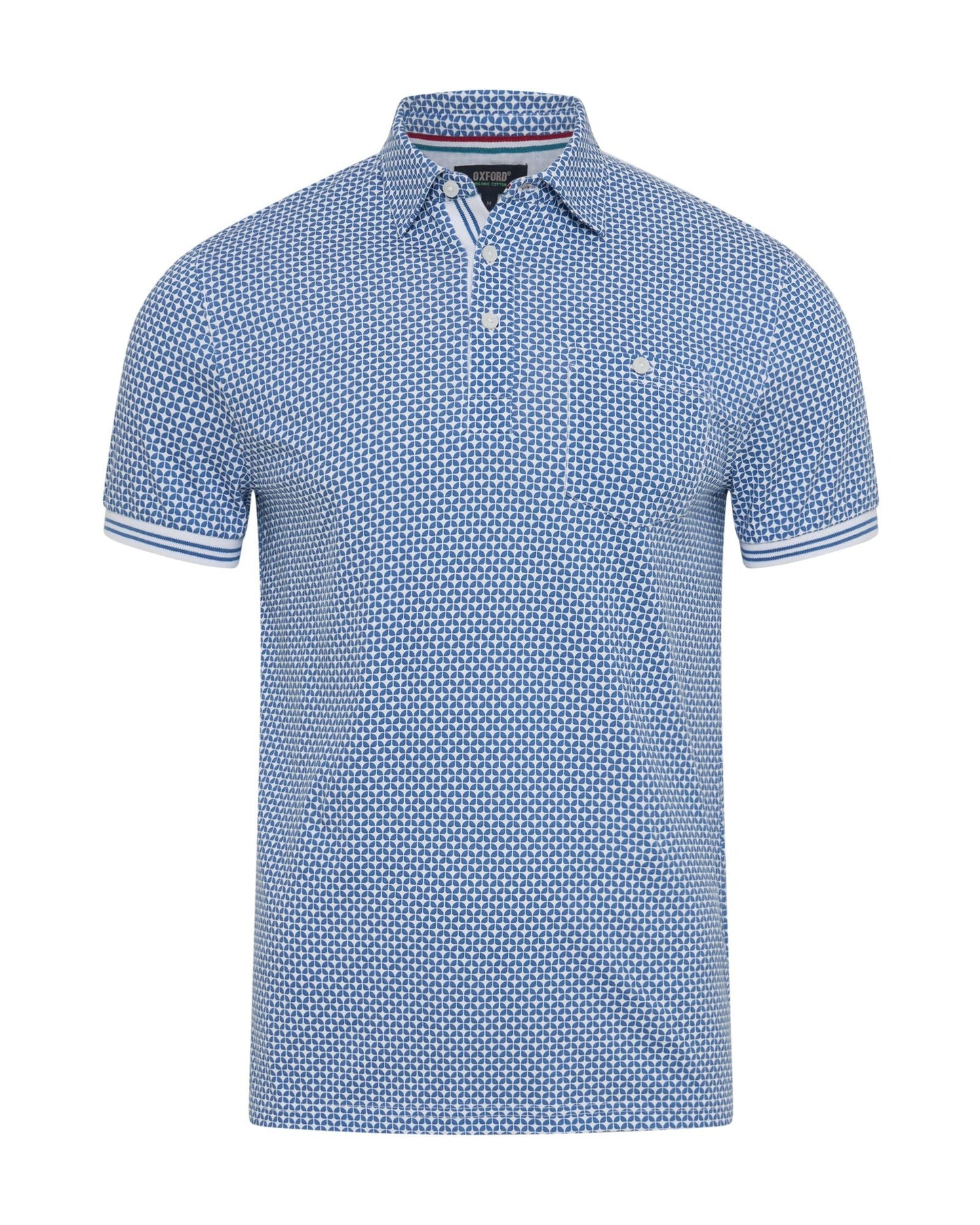 Milo Print Jersey Polo With Pocket