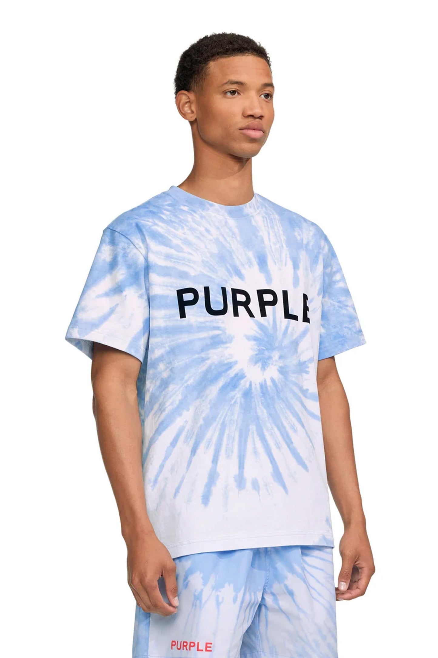 Core Tie Dyed Placid Blue T-Shirt
