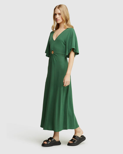 Florence Keyhole Knit Maxi Dress