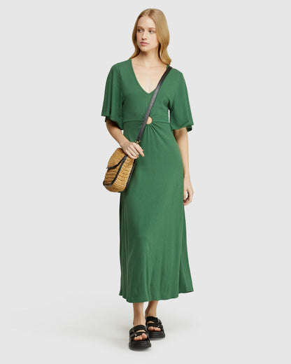 Florence Keyhole Knit Maxi Dress