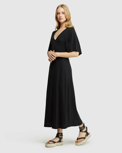 Florence Keyhole Knit Maxi Dress