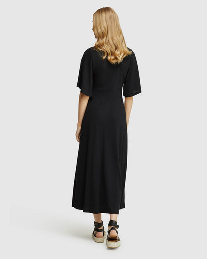 Florence Keyhole Knit Maxi Dress