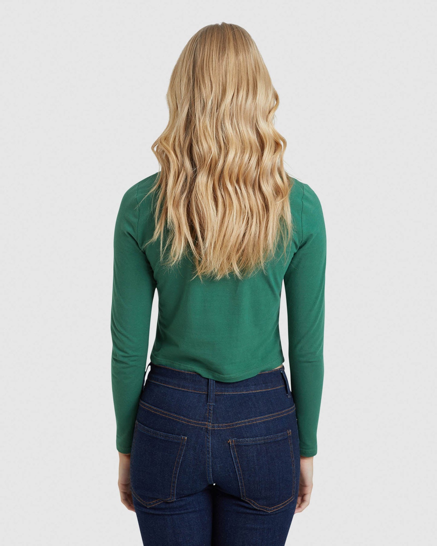 Claudie Crop Long Sleeve T-Shirt