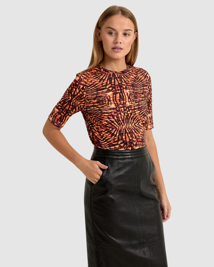Imogen Printed Jersey T-Shirt