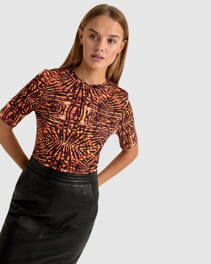 Imogen Printed Jersey T-Shirt