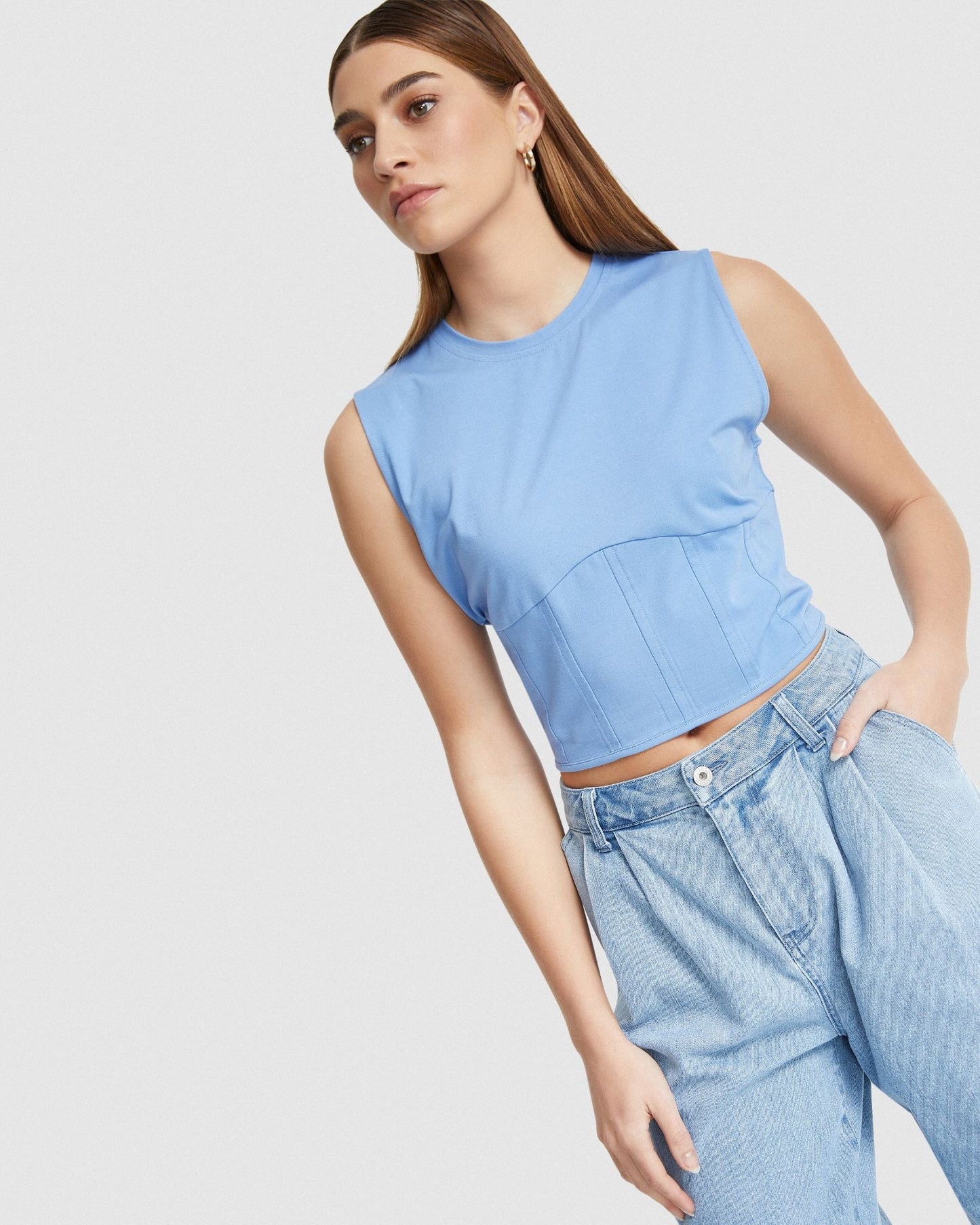 Corrie Corset Detail Top