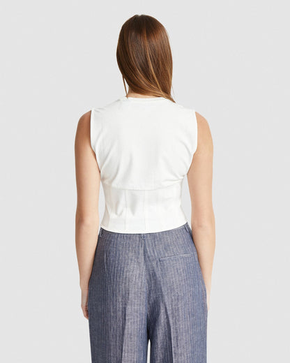 Corrie Corset Detail Top