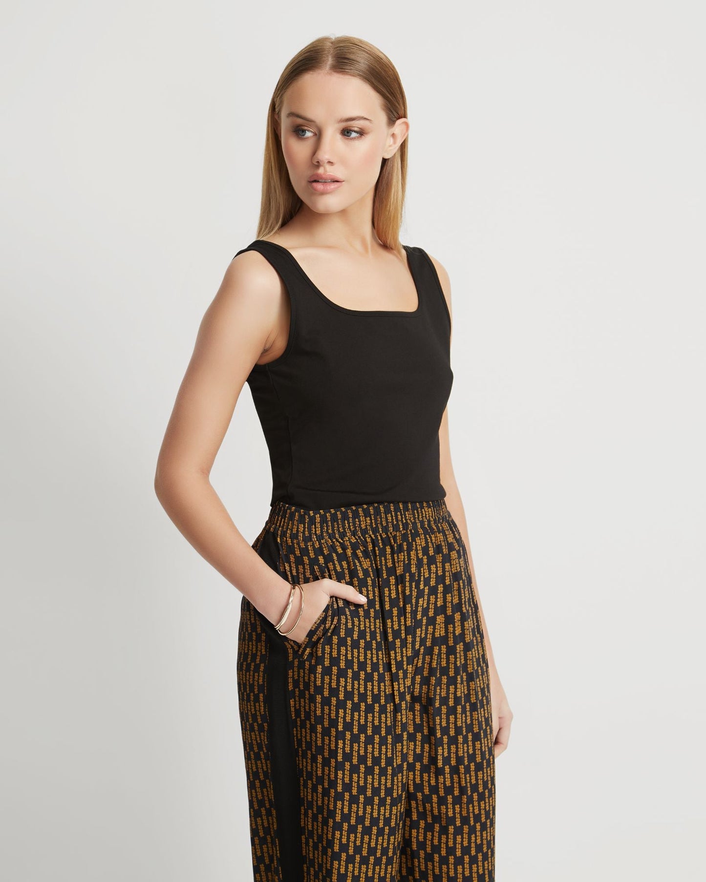 Agatha Square Neck Tank