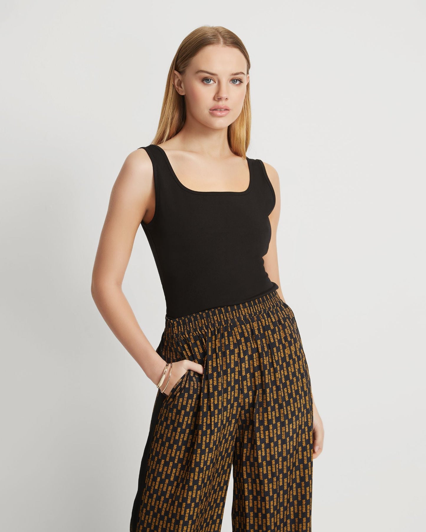 Agatha Square Neck Tank