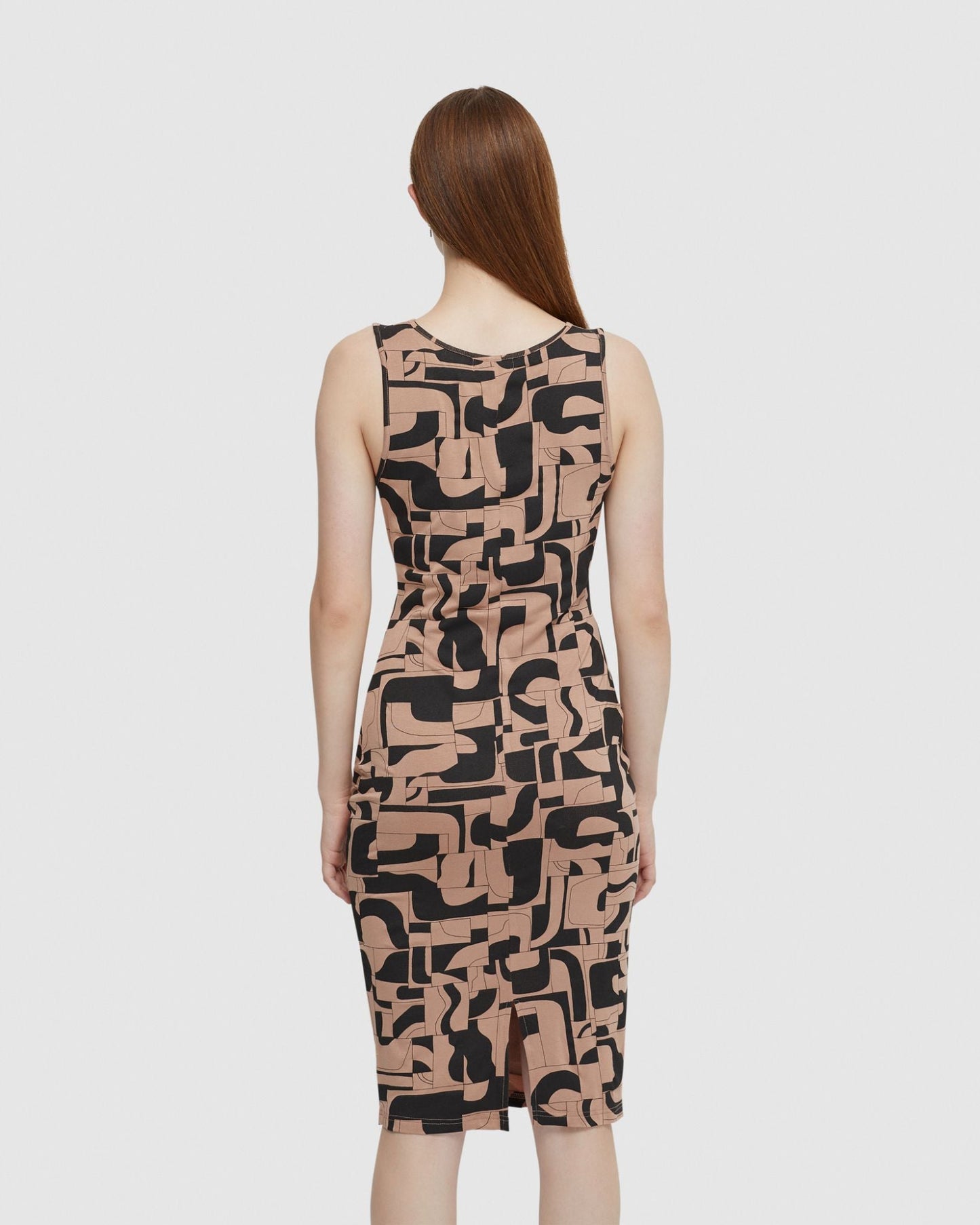Holly Sleeveless Printed Dress
