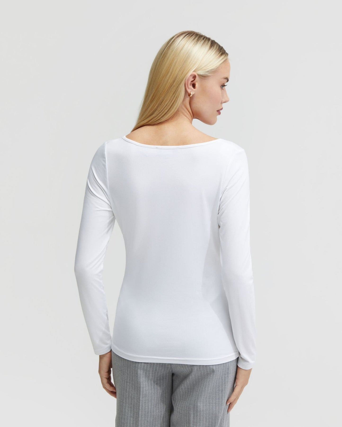 Cassie Square Neck Long Sleeve T-Shirt