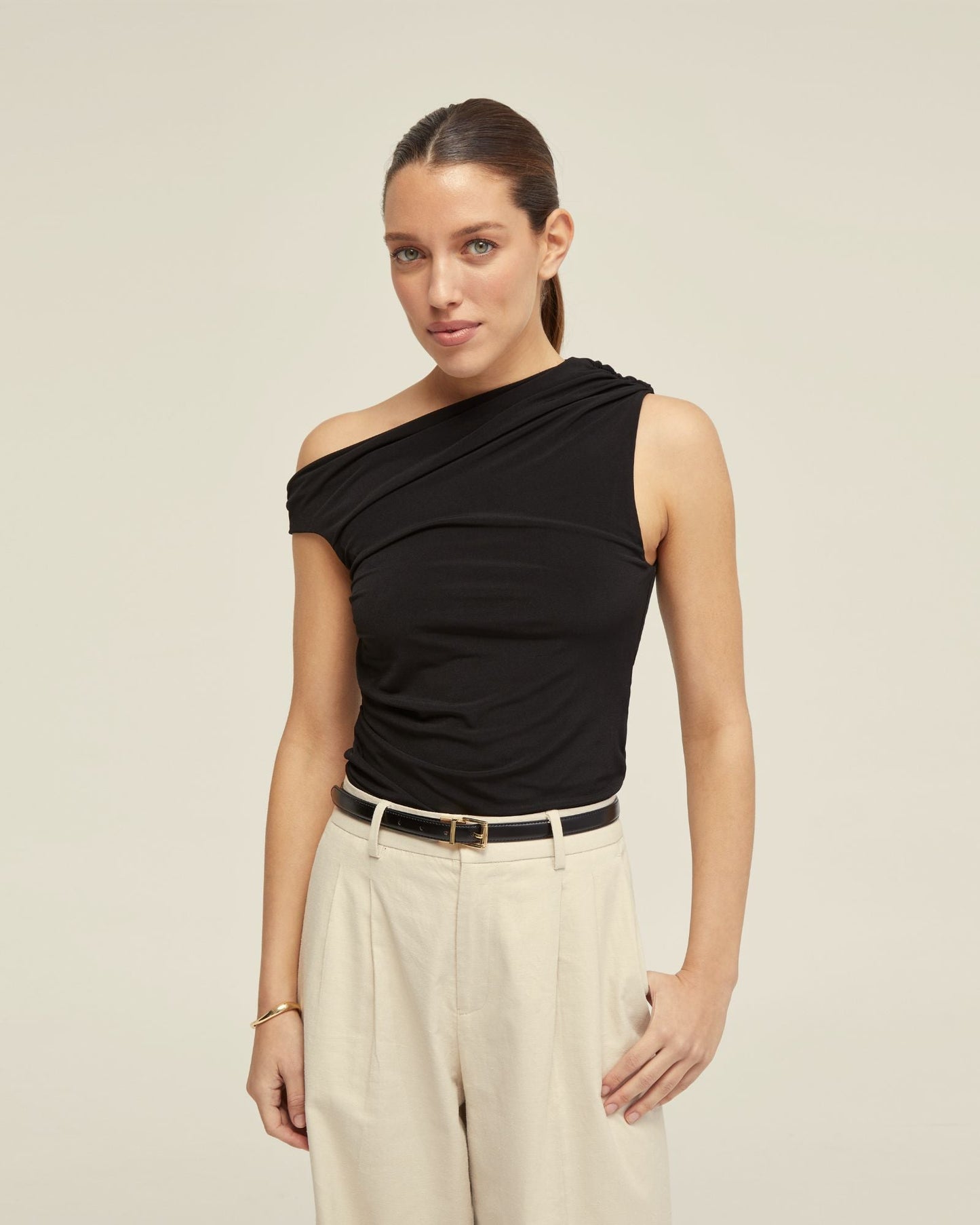 Becca Half Lined Jersey Top