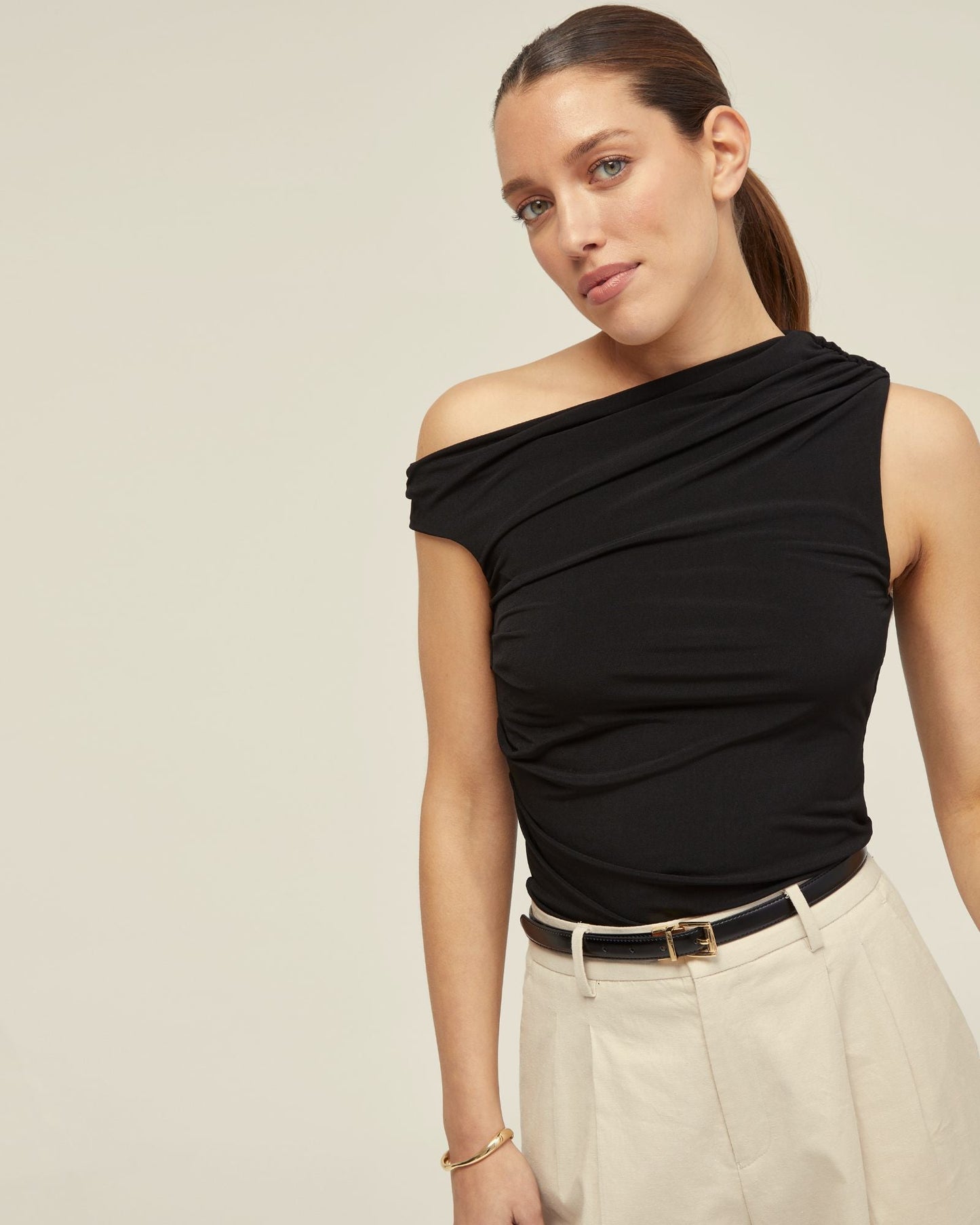 Becca Half Lined Jersey Top