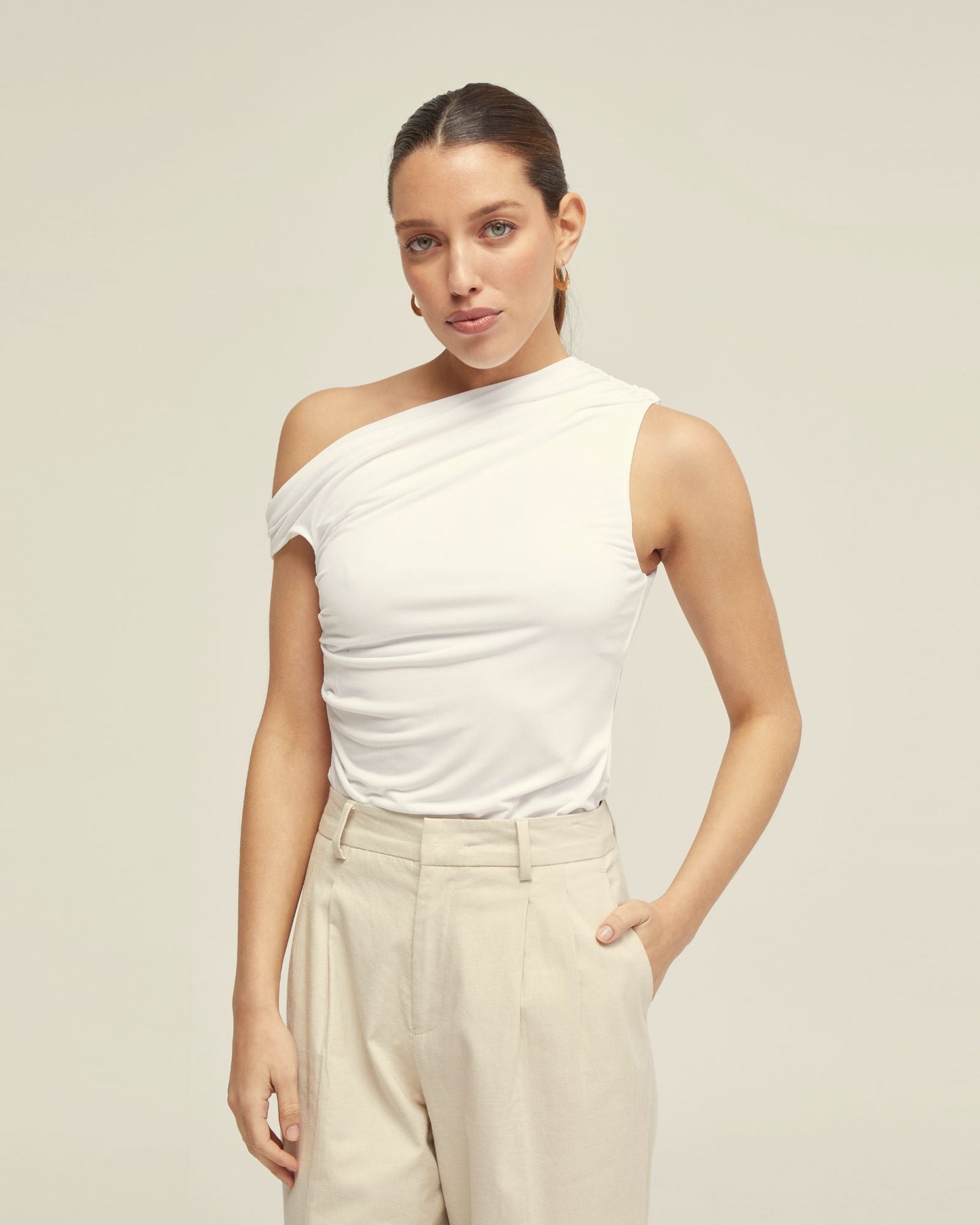 Becca Half Lined Jersey Top