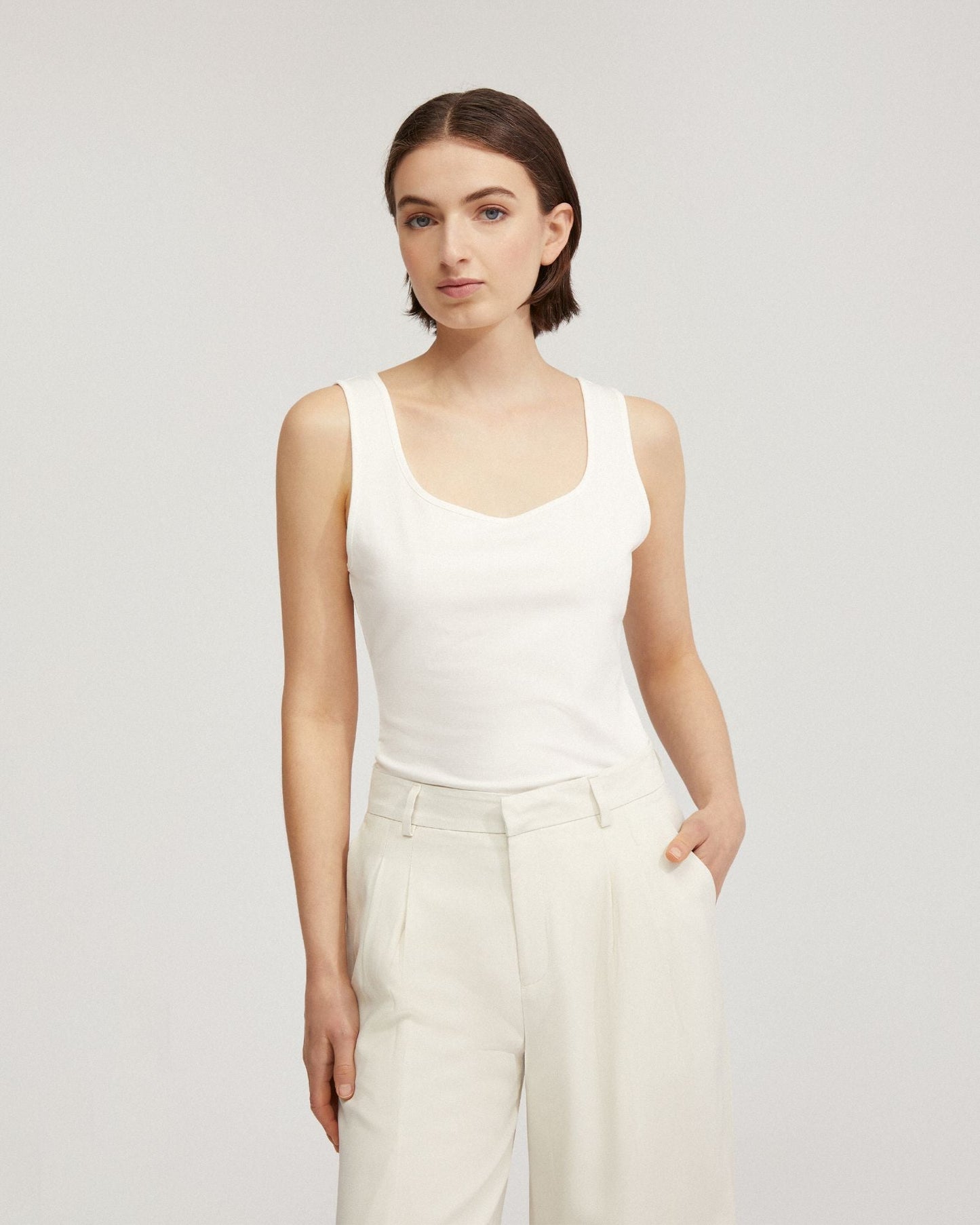 Agatha Square Neck Tank