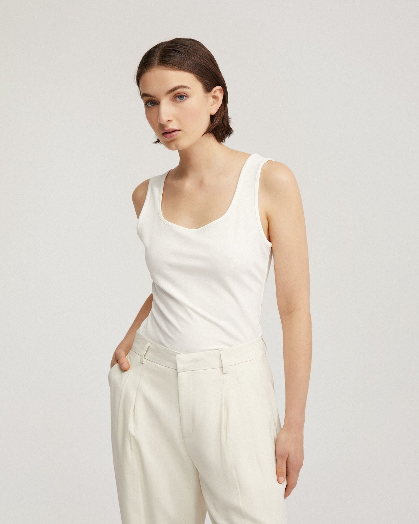 Agatha Square Neck Tank