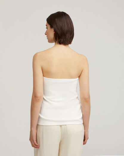 Clara Strapless Ponti Top