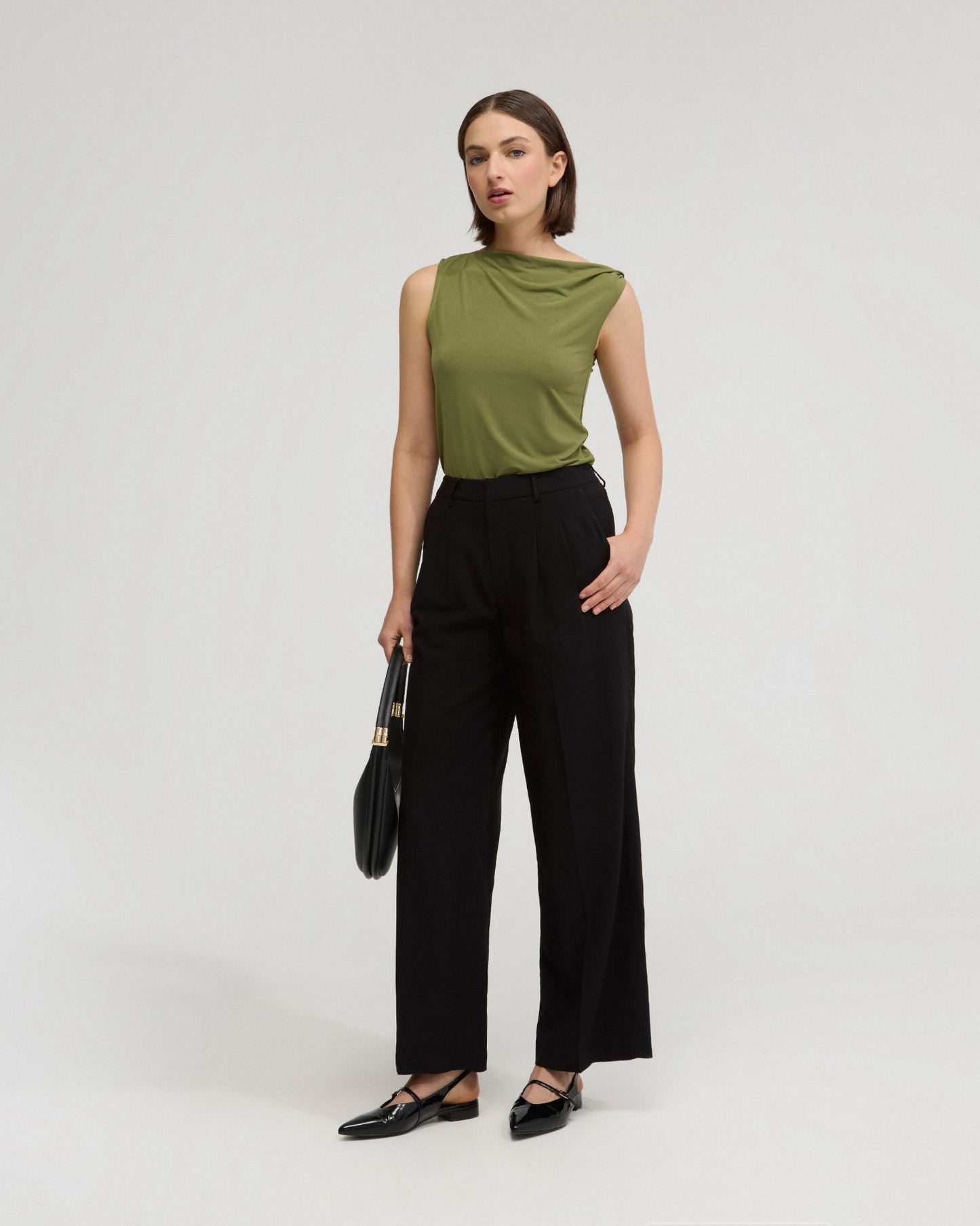 Nova Twist Shoulder Top