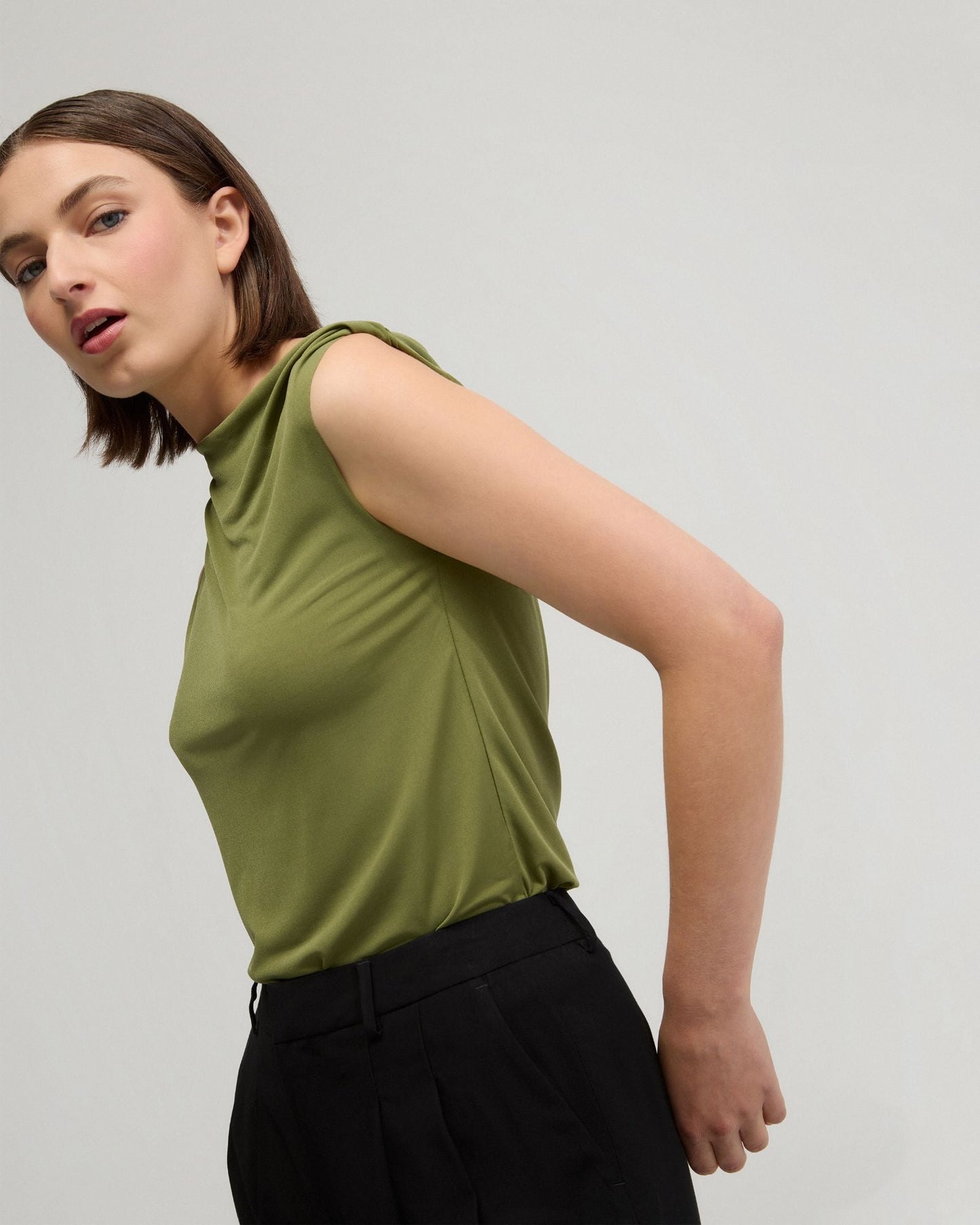 Nova Twist Shoulder Top