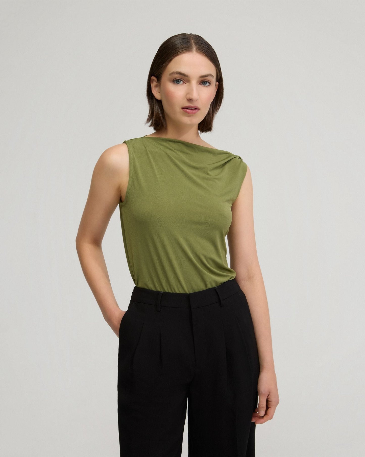 Nova Twist Shoulder Top