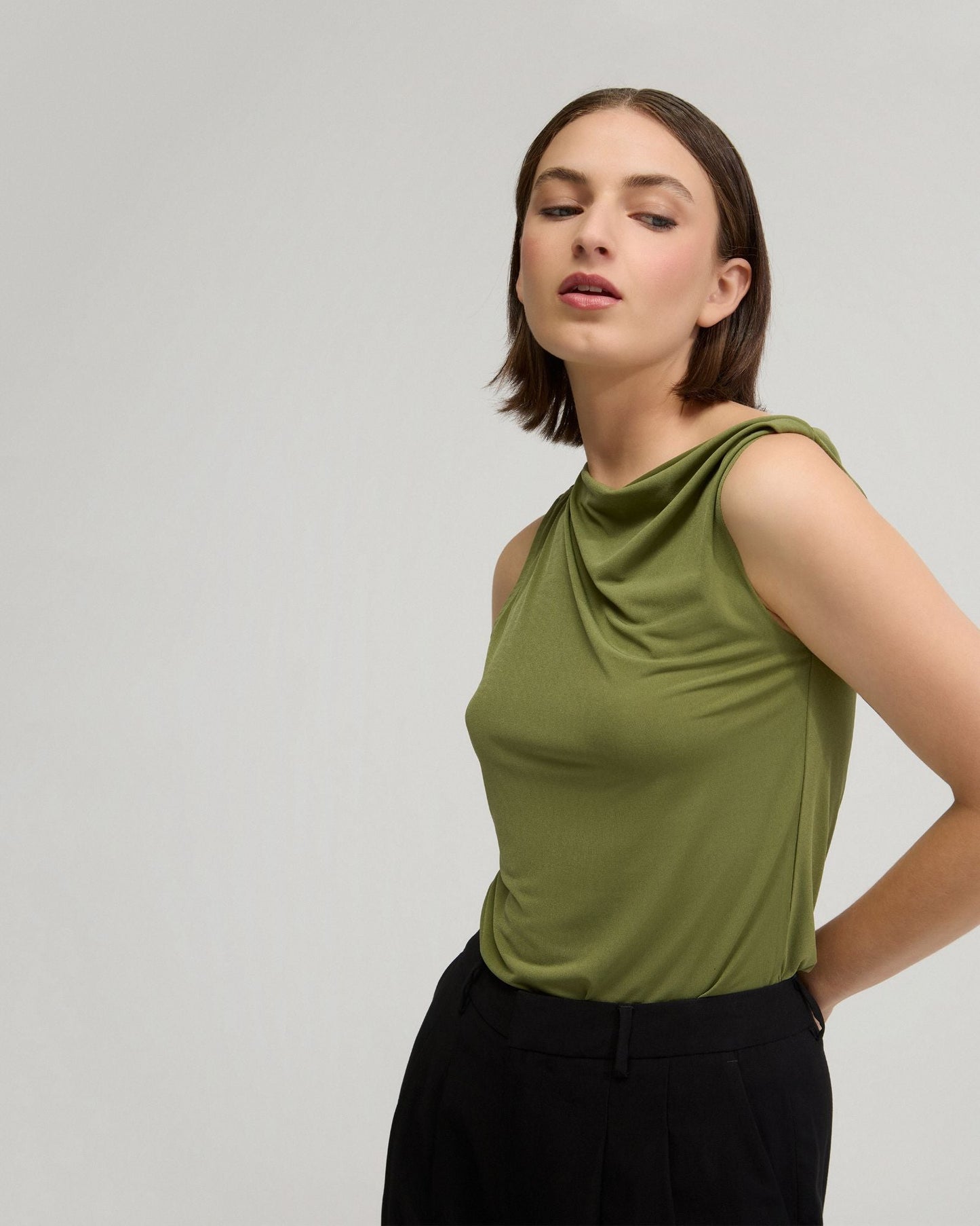 Nova Twist Shoulder Top