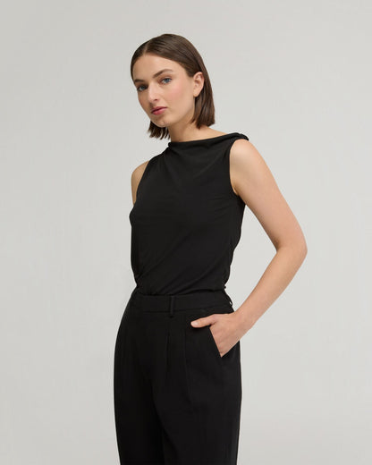 Nova Twist Shoulder Top