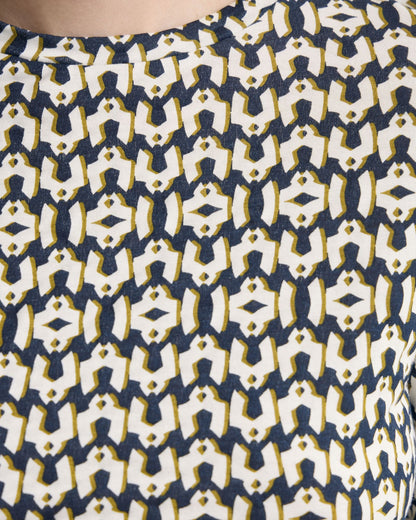 Imogen Printed Jersey Top