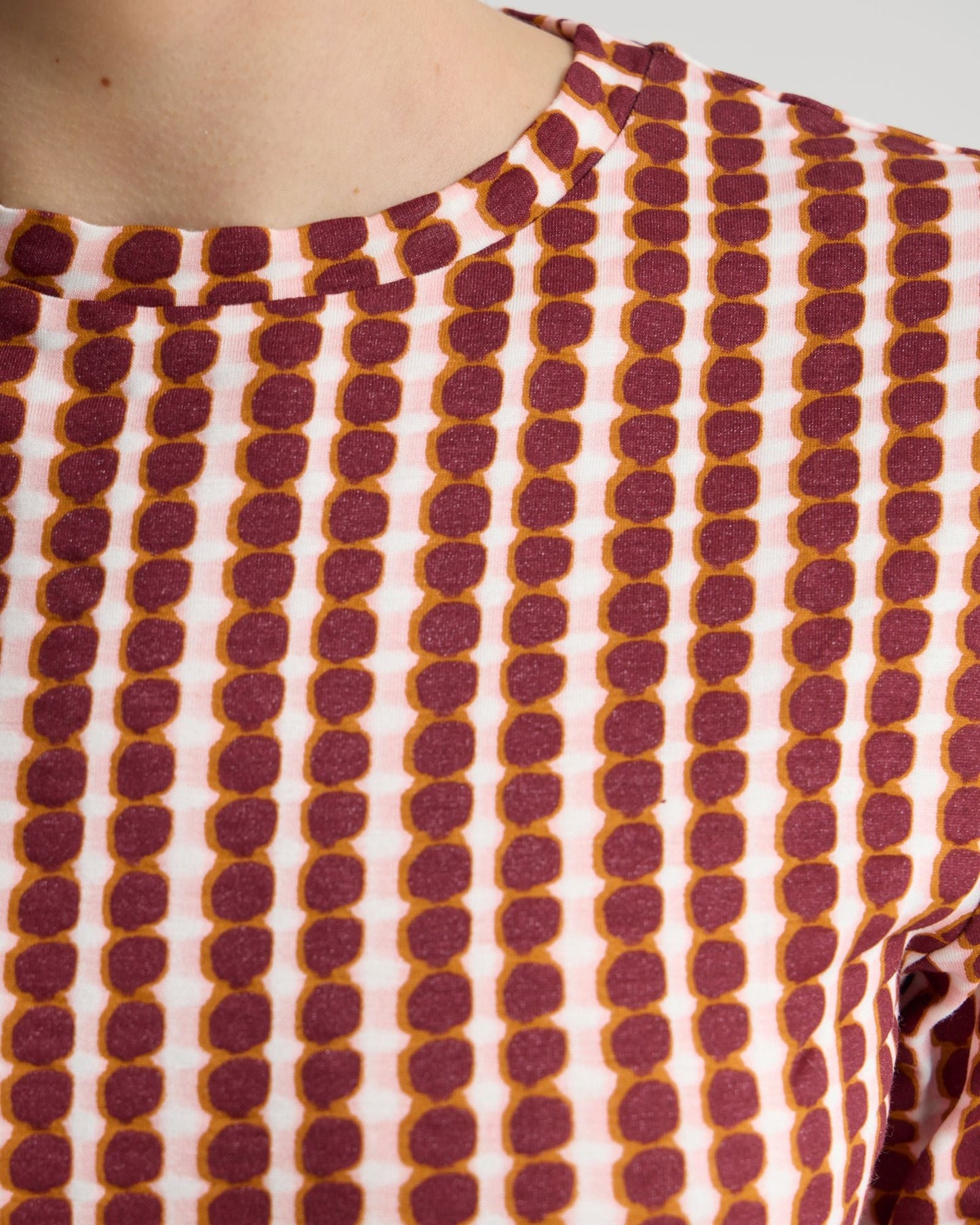 Imogen Printed Jersey Top