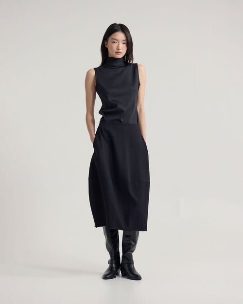Sybil Stretch Knit Skirt