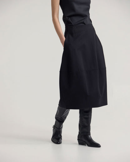 Sybil Stretch Knit Skirt