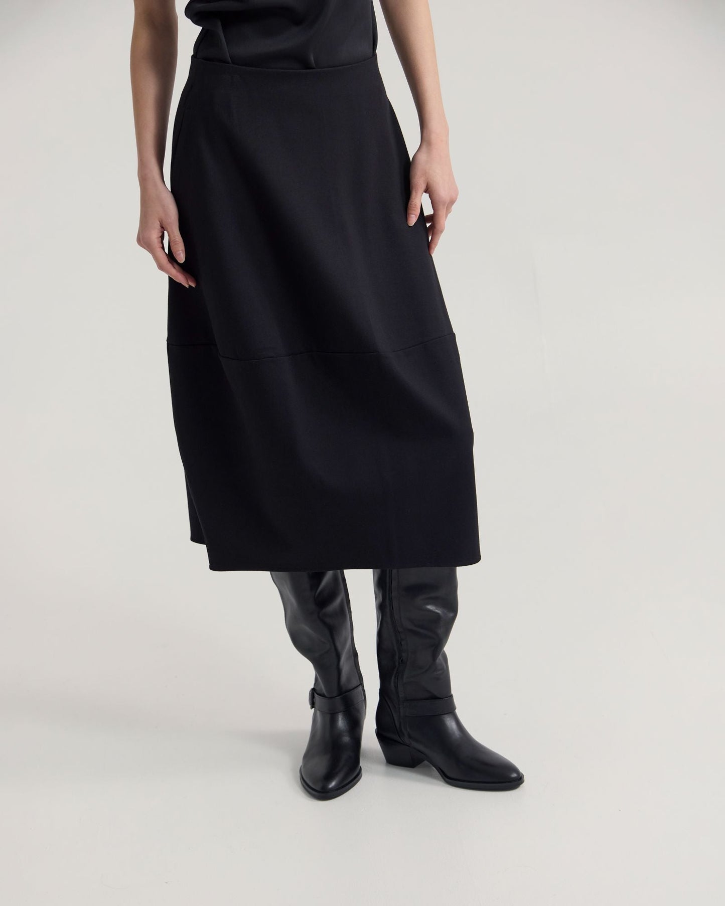 Sybil Stretch Knit Skirt