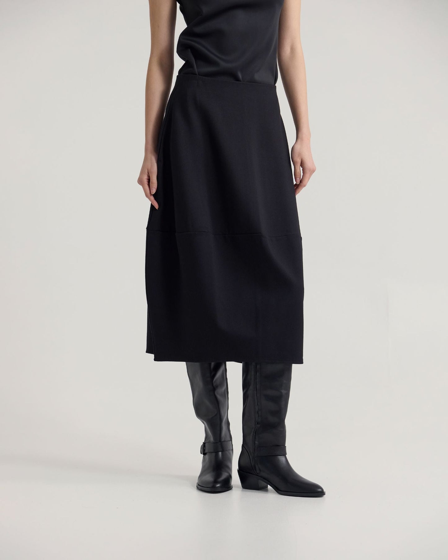 Sybil Stretch Knit Skirt